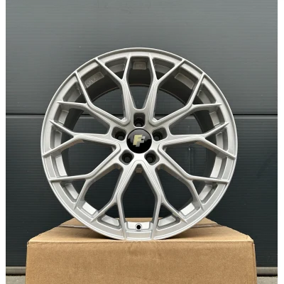 19 Zoll Felgen Cupra FF Wheels FF01 silber für Seat Leon 5F KL e Hybrid FR-Line