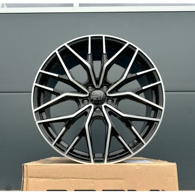 18 Zoll Felgen Mercedes WH37 schwarz poliert für E Klasse W211 W213 W207 C216