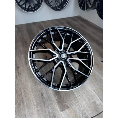 19 Zoll Felgen DM20 schwarz für Seat Leon 1P 5F KL Cupra Ateca 5FP Hybrid ST FR
