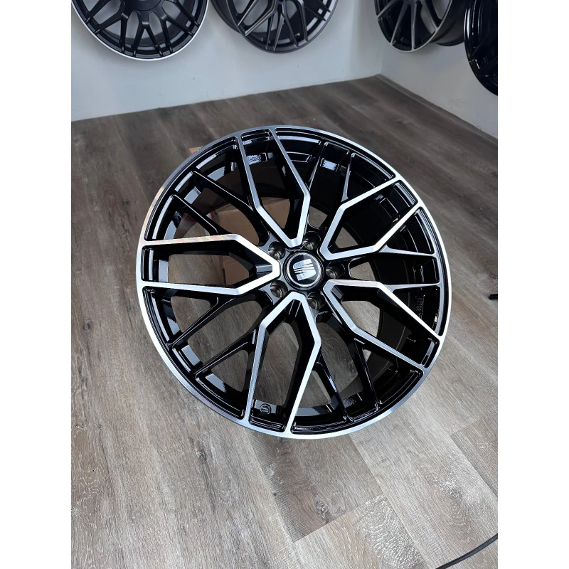 19 Zoll Felgen DM20 schwarz für Seat Leon 1P 5F KL Cupra Ateca 5FP Hybrid ST FR
