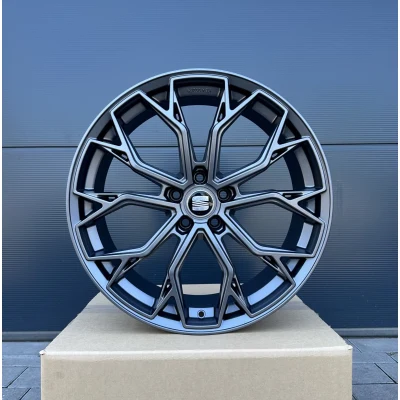 19 Zoll Felgen für Seat Cupra Leon 5F KL 280 290 300 4x FF Wheels FF02 grau