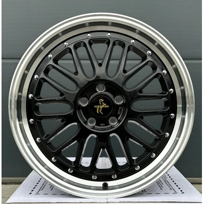 19 Zoll Felgen Keskin KT22 schwarz für VW Tiguan 5N T-ROC T ROC A1 Jetta ID3 ID4