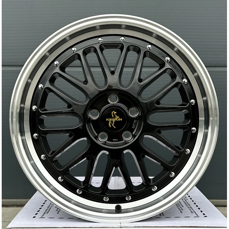 19 Zoll Felgen Keskin KT22 schwarz für VW Tiguan 5N T-ROC T ROC A1 Jetta ID3 ID4