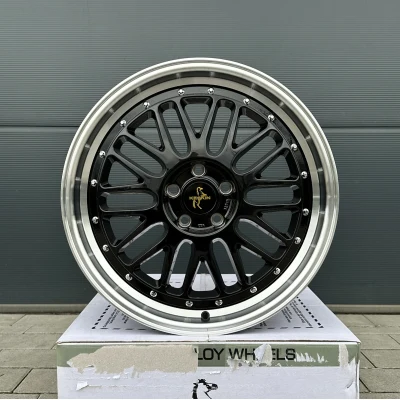 19 Zoll Felgen Keskin KT22 schwarz für VW Golf 6 7 8 GTI GTD GTE Passat B6 B7 B8