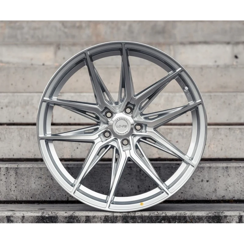 La Chanti LC-P3 19 Zoll Felgen für VW Touran Scirocco Golf 7 8 GTI GTD silber R