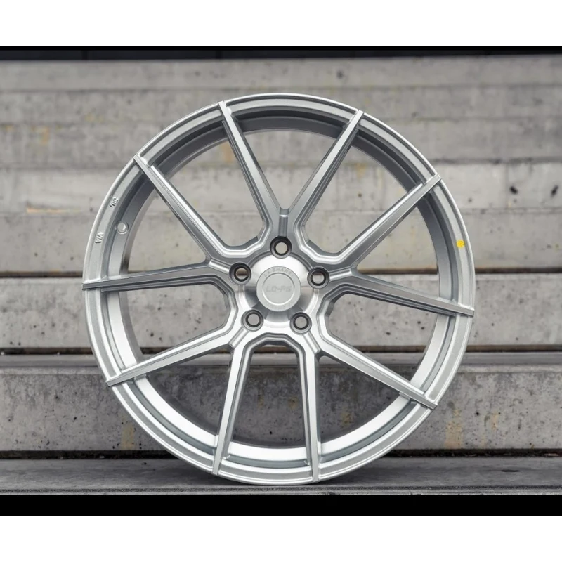 La Chanti LC-P6 19 Zoll Felgen für Audi TT TTS 8J 8S FV Q2 SQ2 Q3 8U F3 silber