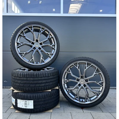 19-inch winter wheels, winter tires, complete winter wheel sets for VW Golf 7 8 GTI GTD 7R 8R