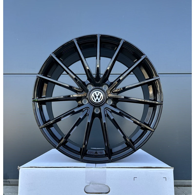 19 Zoll Felgen für VW Golf 6 7 8 GTI GTD GTE Passat B6 B7 B8 B9 4x V2 schwarz