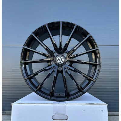 19 Zoll Felgen für VW Tiguan 1 5N VW Phaeton 3D R-Line 4x V1 Wheels V2 schwarz