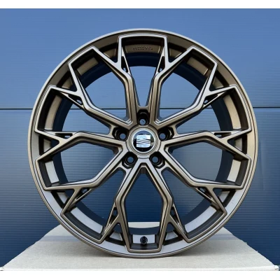 19 Zoll 4 Felgen für Seat Leon 1P 5F KL Cupra Ateca Yeti 5x112 FF02 bronze