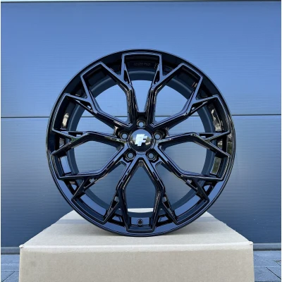 4x 19 inch rims NEW FF Wheels FF02 black for Skoda Kodiaq NS FR Superb 3T RS