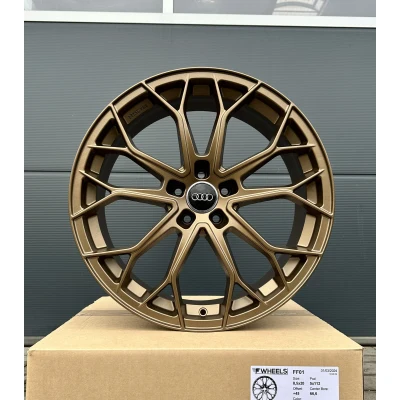 19 Zoll Felgen für Audi TT TTS 8S A6 S6 4F 4F1 S-Line 4x FF Wheels FF01 Bronze