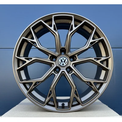 NEU 19 Zoll Felgen für VW T-ROC T ROC TROC A1 R-Line R 4x FF Wheels FF02 Bronze