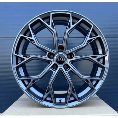 4x 19 inch FF Wheels FF02 anthracite rims for Audi TT TTS 8J A8 4E Q4 FZ S-Line