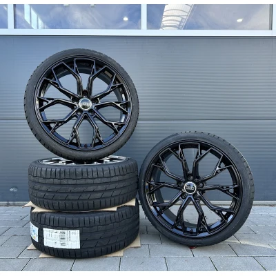FF02 19 inch winter wheels, winter tires 235/35, complete wheels for Audi A4 S4 B7 8E