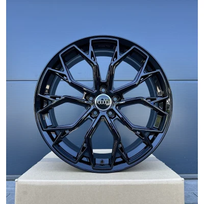 19-inch FF02 black rims for Audi A4 S4 B8 B9 A5 B8 A6 4G C6 F2 C8 Q3 8U F3 S