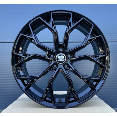 19-inch 4 rims FF02 black for Seat Leon 1P 5F KL Cupra Ateca Yeti 5x112
