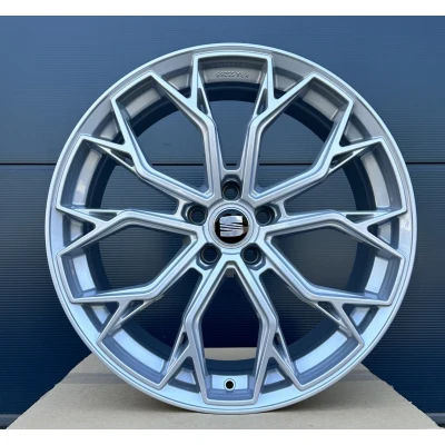 19 Zoll 4 Felgen FF02 silber für Seat Leon 1P 5F KL Cupra Ateca Yeti 5x112