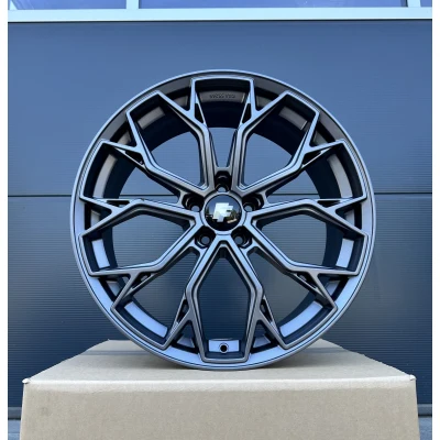4x 19 inch FF Wheels FF02 anthracite rims for Cupra Terramar KP VZ FR Hybrid