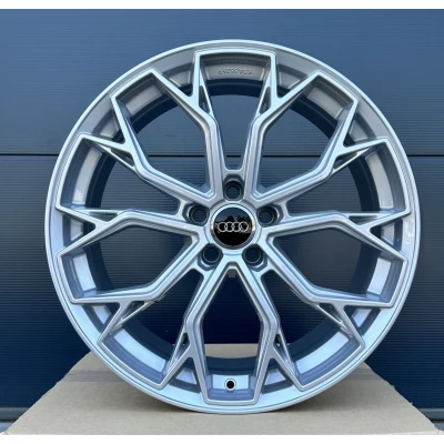 19 Zoll Felgen FF Wheels FF02 silber für Audi TT 8J 8S FV A3 S3 8V GY 8Y S-Line