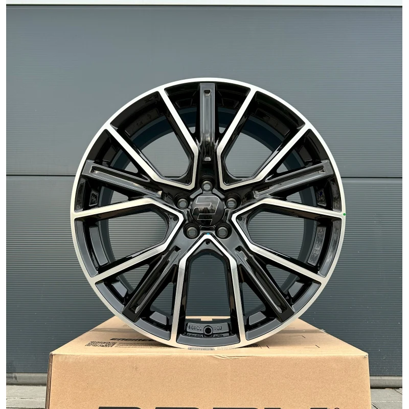 19 Zoll Felgen für Mercedes C Klasse W204 S204 C204 204 WH34 schwarz poliert