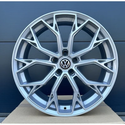 19 Zoll 4 Felgen FF02 silber für VW Golf 6 7 8 GTI GTD GTE Passat B6 B7 B8
