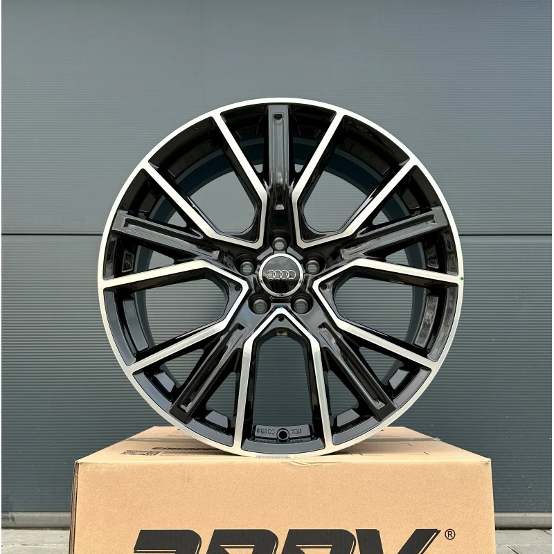 19 Zoll Felgen für Audi A3 S3 RS3 8P 8V TT TTS 8J 8S Q2 GA WH34 schwarz poliert