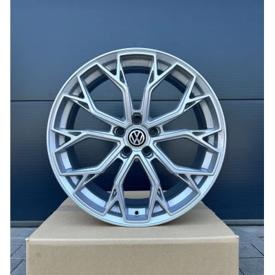 19 Zoll Felgen FF Wheels FF02 silber für VW Arteon 3H R Scirocco 13 Phaeton 3D