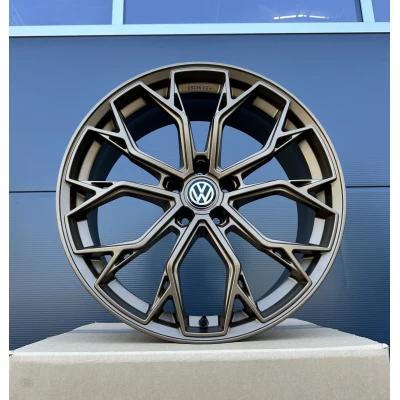18 Zoll Felgen für VW Tiguan 5N 5N1 Arteon 3H Phaeton 3d Scirocco FF02 bronze