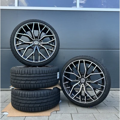 19-inch winter wheels, winter tires, complete wheels for VW Golf 7 8 GTI GTD TCR 7R 8R