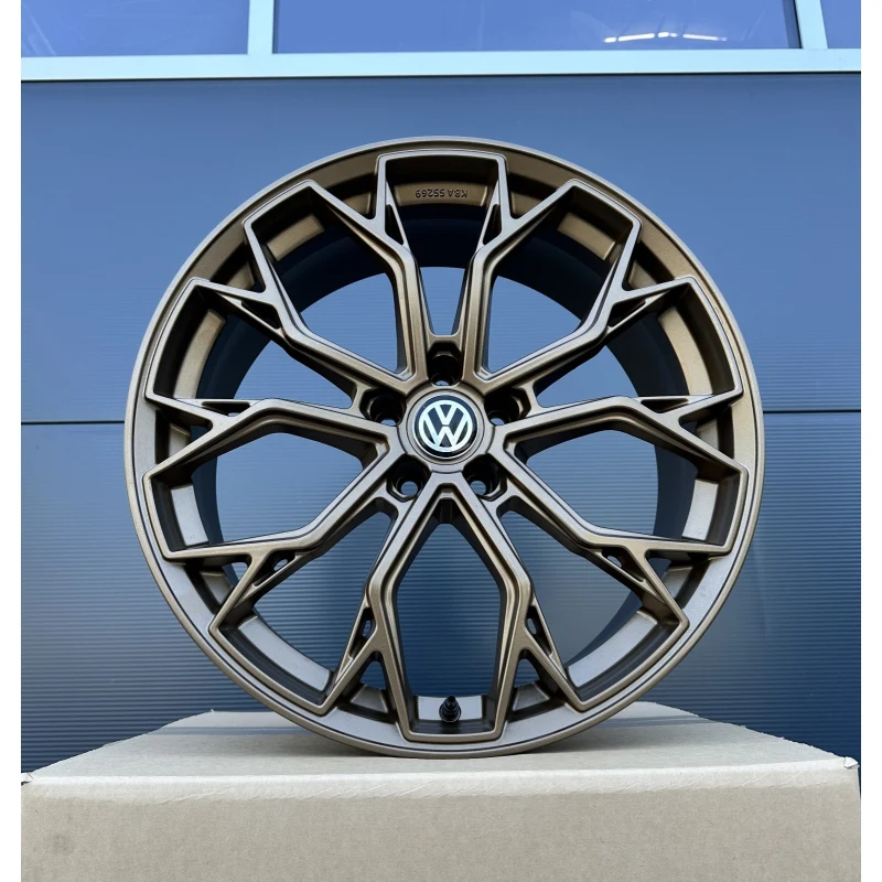18 Zoll Felgen für VW Tiguan 5N 5N1 Arteon 3H Phaeton 3d Scirocco FF02 bronze