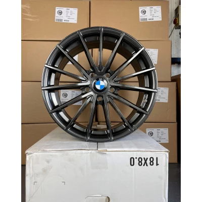 2x 19 Zoll Felge V2 Wheels grau für BMW 5er F10 F11 4er F32 F33 F36 Z3 Z4 M