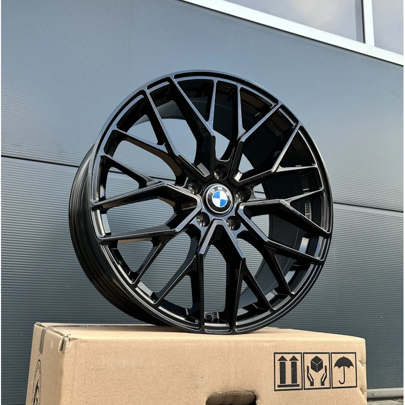 4x 19 Zoll Felgen Damina DM20 schwarz für BMW X3 X4 G01 G02 G3X M Performance
