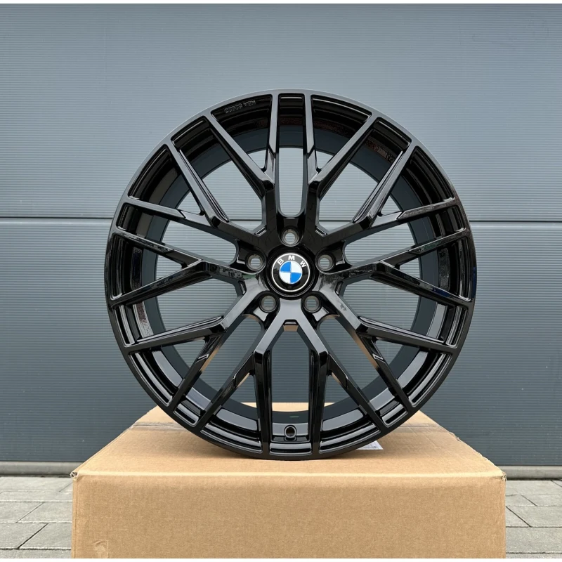 1x 18 Zoll Felge RS4 schwarz für BMW 3er G21 G20 5er G30 G31 4er G22 G23 G26