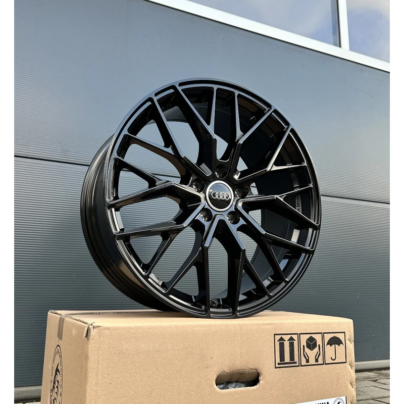 19 Zoll Felgen DM20 schwarz glanz für Audi A4 S4 B9 A5 B8 B9 A6 4G 4G1 C7 F2