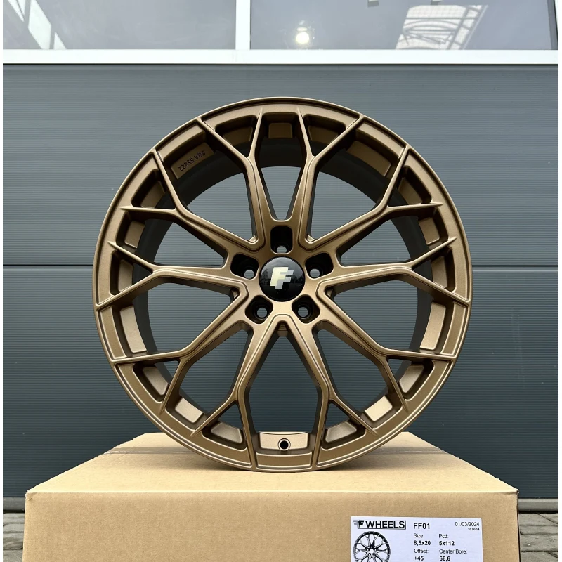 18 Zoll Felgen FF Wheels FF01 bronze für Mercedes CLA Klasse CLA45 AMG C117 117
