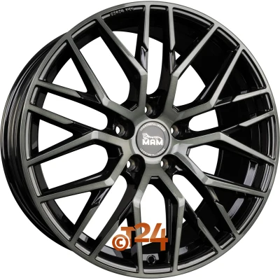 4x 18 Zoll Felgen MAM RS4 Gun Metall Brushed Mercedes C CLC Klasse W203 S203 AMG