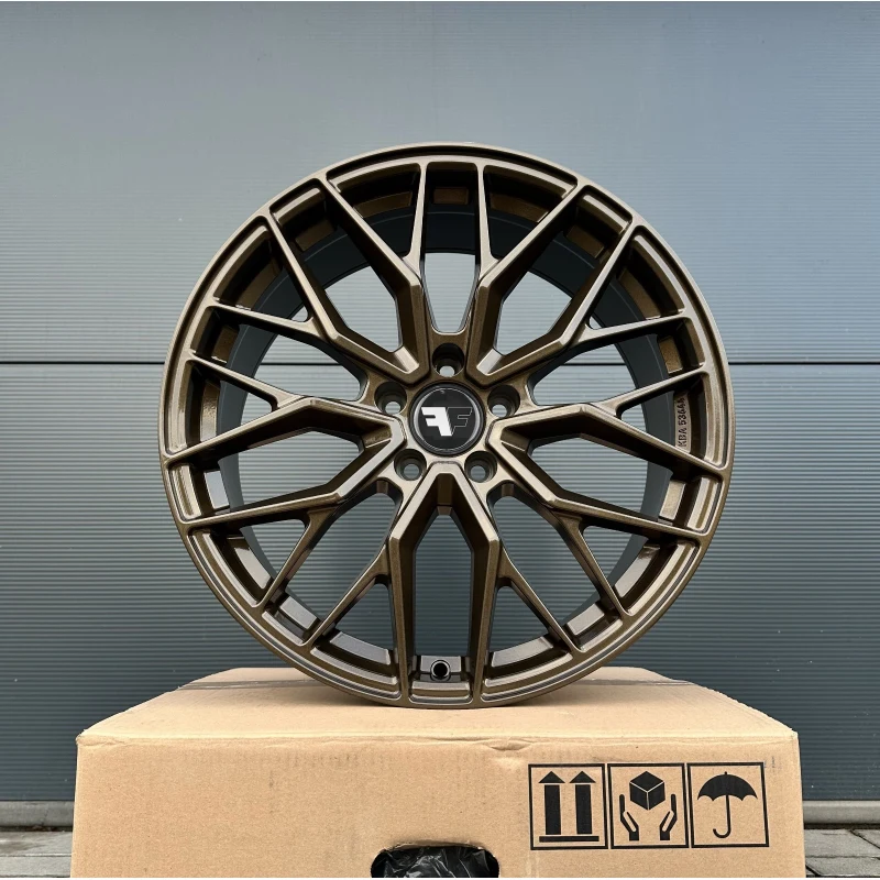 19 Zoll Felgen für Seat Cupra Leon 5F KL e Hybrid FR-Line FF Wheels FF04 Bronze