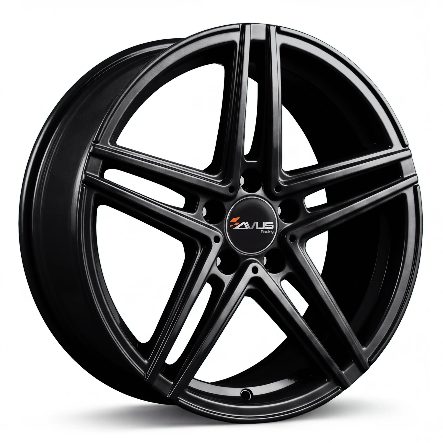 Avus Racing AC-515 Black Polished · 7,5x17 ET52