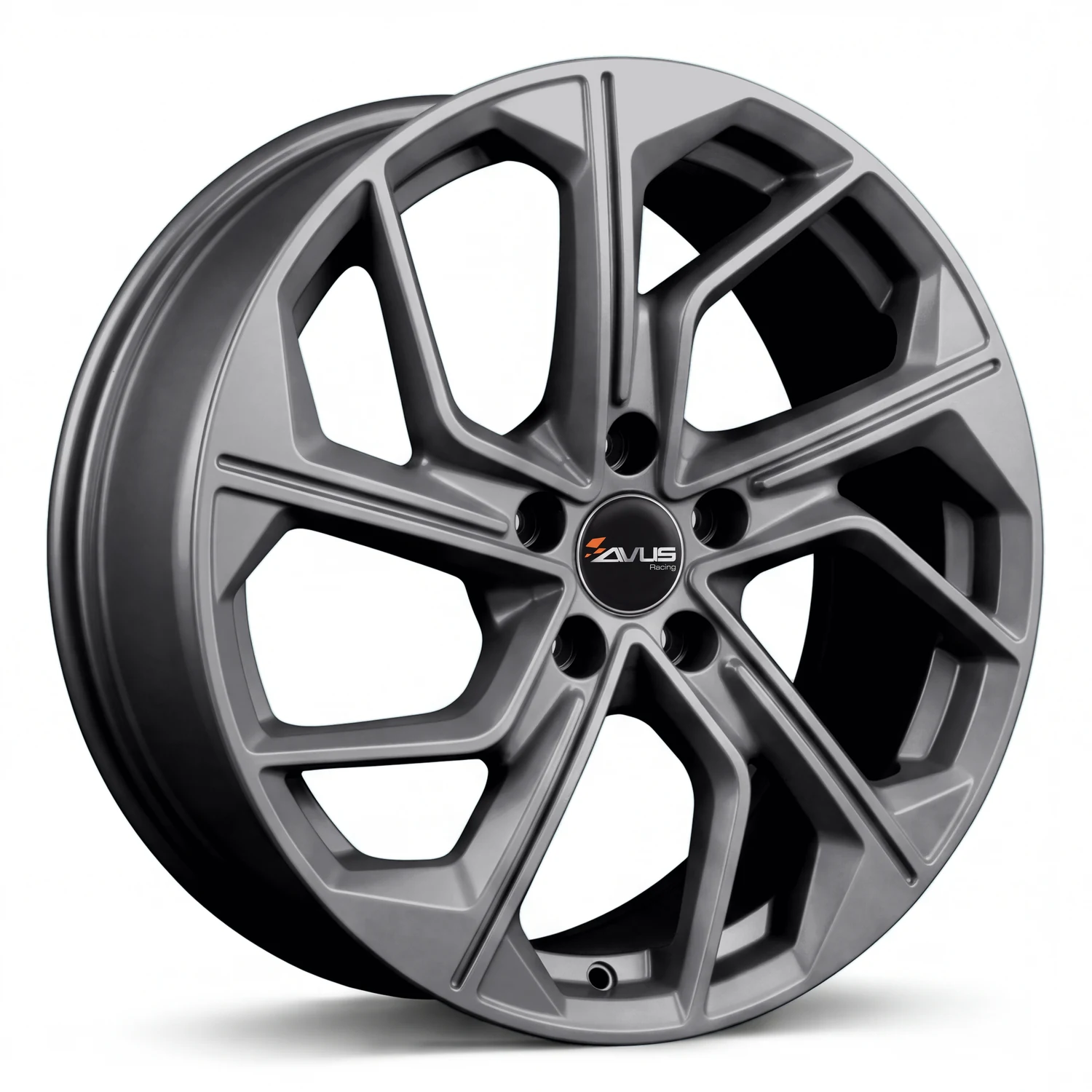 Avus Racing AC-522 MATT ANTHRACITE POLISHED · 8,5x19 ET45