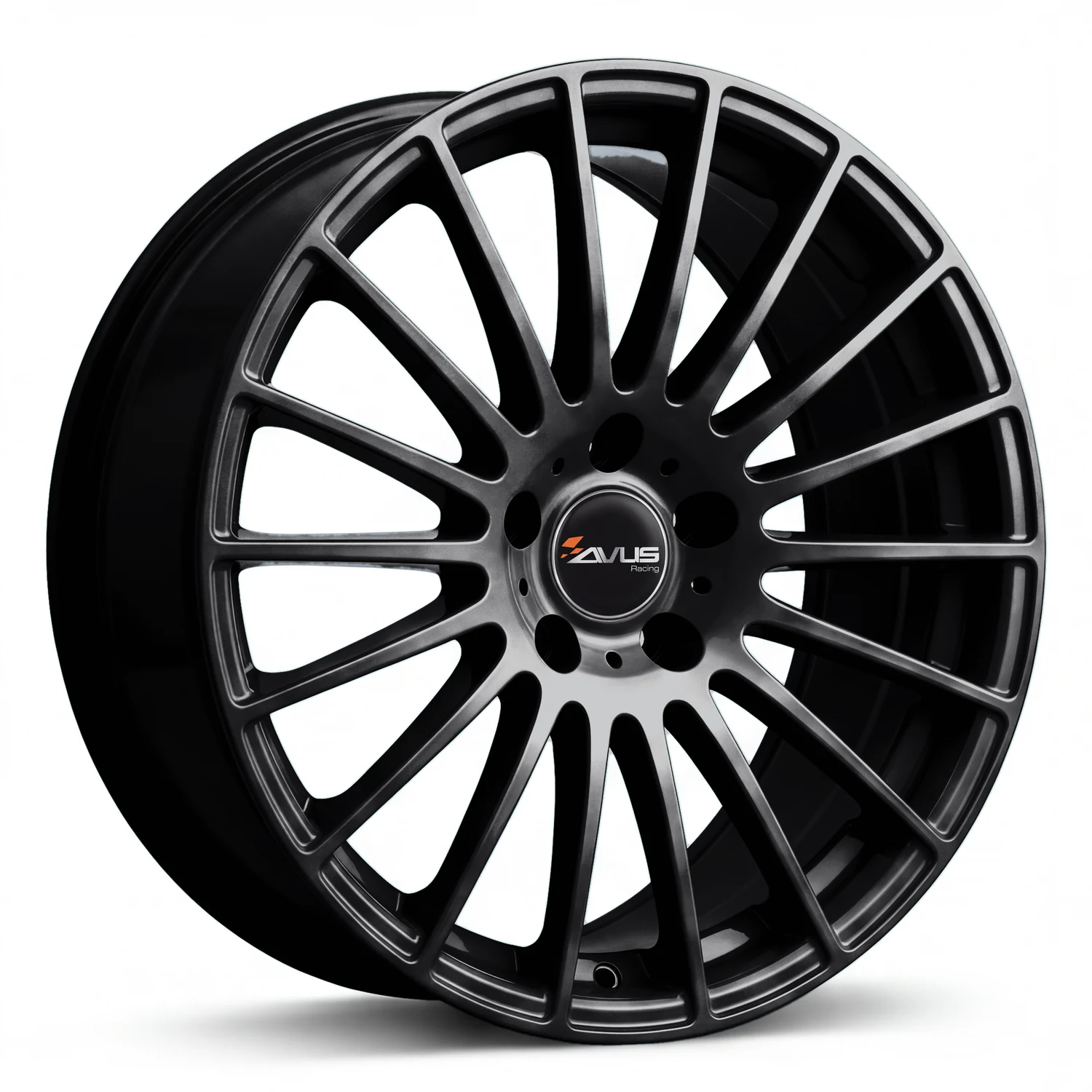 Avus Racing AC-M03 BLACK POLISHED LIP · 8x19 ET40
