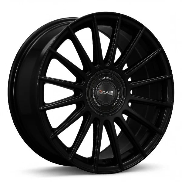 Avus Racing AC-M09 Black · 8x18 ET30