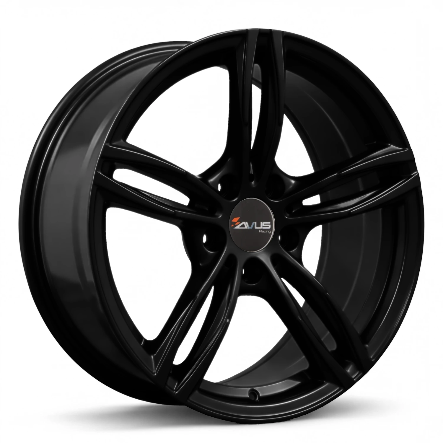 Avus Racing AC-MB3 Black Polished · 8x18 ET34