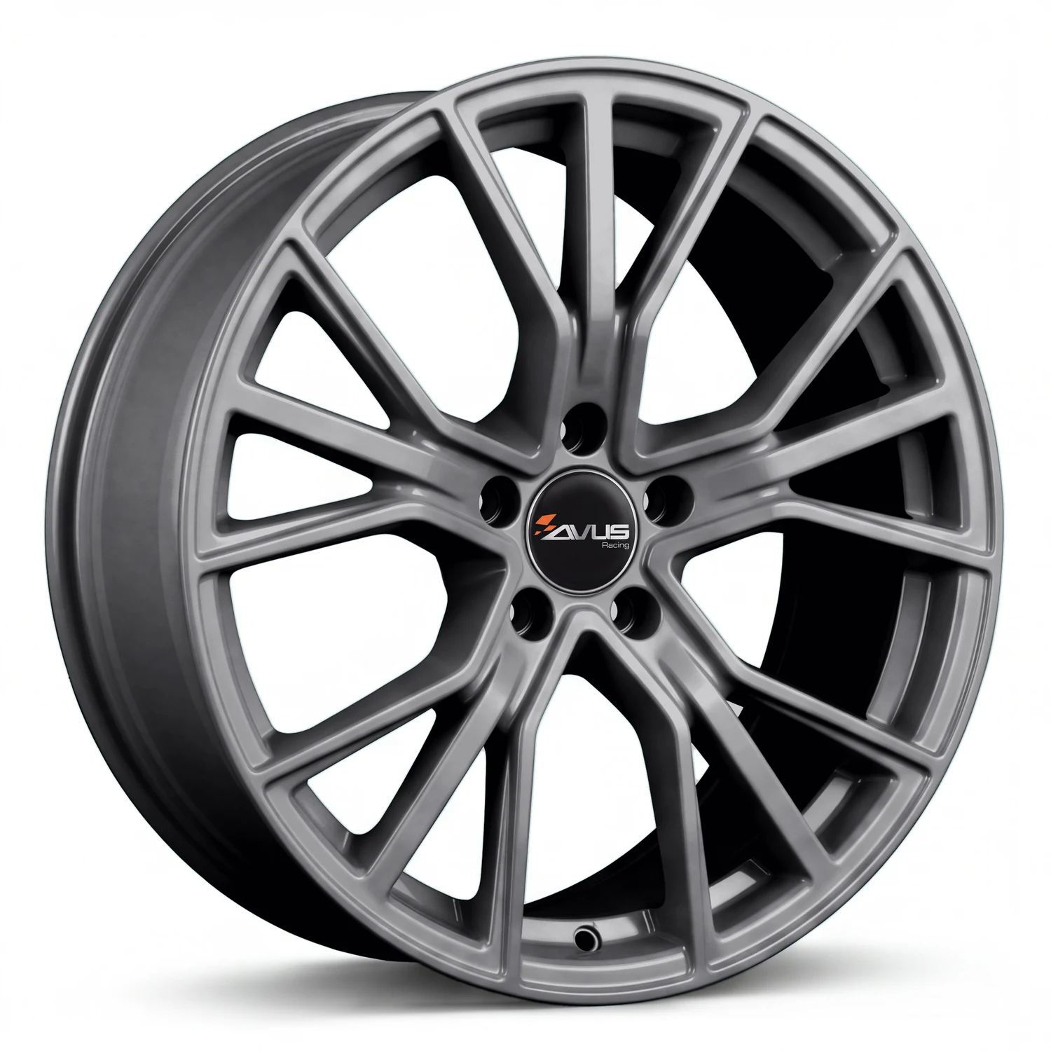 Avus Racing AF18 MATT ANTHRACITE POLISHED · 9x20 ET25