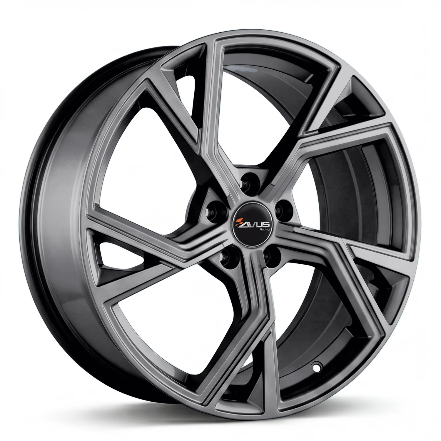 Avus Racing AF20 MATT ANTHRACITE POLISHED · 8x18 ET28