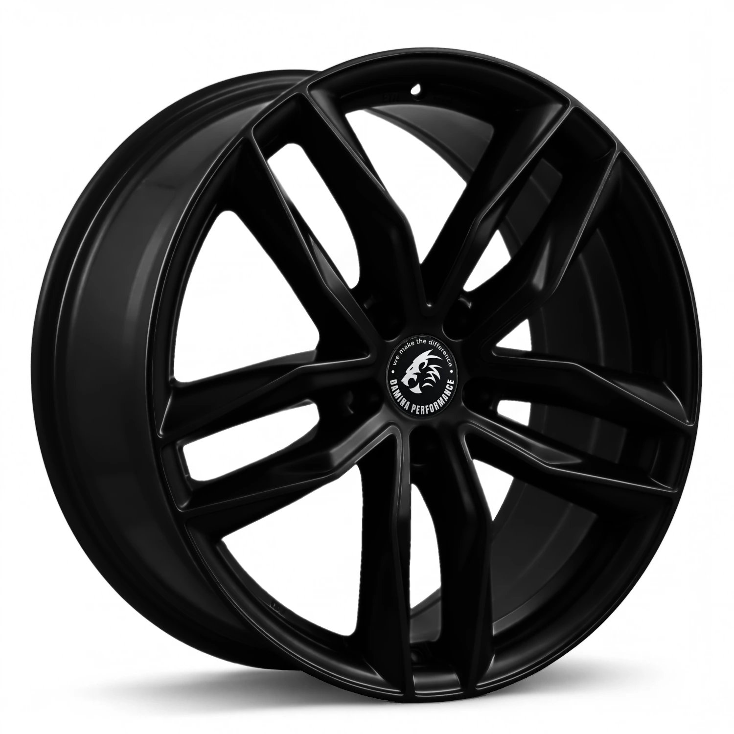 DAMINA DM05 20" LK5x112 ET21 66.6 Black Polished
