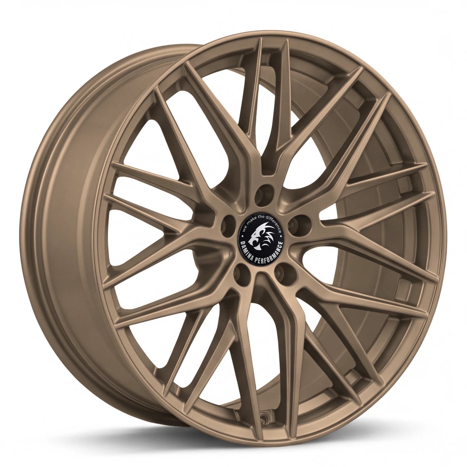 DAMINA DM08 20" LK5x112 ET45 66.6 Bronze Matt