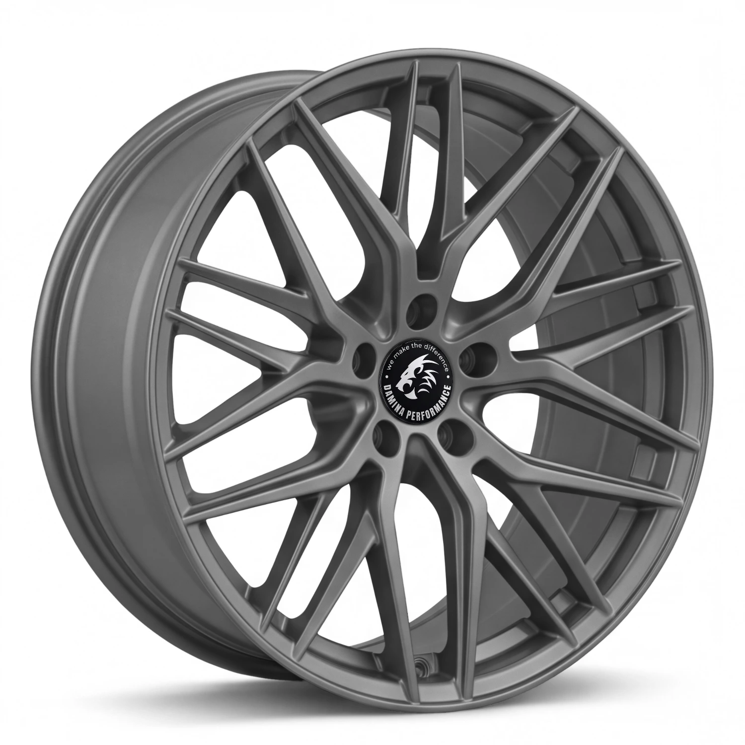 DAMINA DM08 18" LK5x120 ET35 72.6 Grey Matt