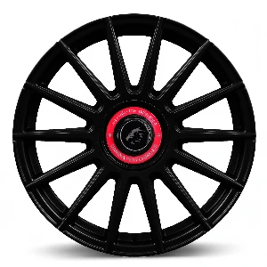 Black Painted Red