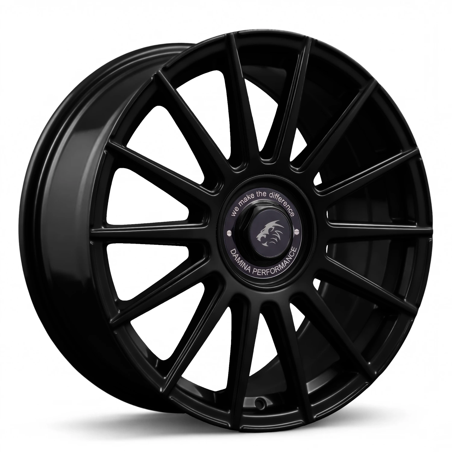 DAMINA DM09 18" LK5x112 ET35 72.6 Black Painted Black